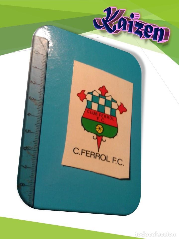 Pegatinas de colecci&oacute;n: PEGATINA. ADHESIVO. A&Ntilde;OS 80. C.FERROL.F.C.