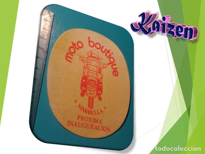Pegatinas de colecci&oacute;n: PEGATINA. ADHESIVO. A&Ntilde;OS 80. MOTO BOUTIQUE: MARBELLA