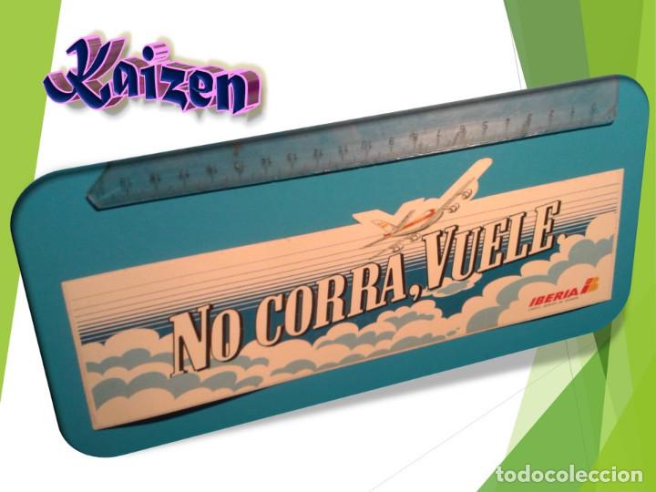 Pegatinas de colecci&oacute;n: PEGATINA. ADHESIVO. SIN PEGAR. A&Ntilde;OS 8O.IBERIA. NO CORRE, VUELA