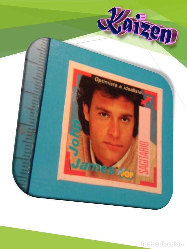 Pegatinas de colecci&oacute;n: PEGATINA. ADHESIVO. SIN PEGAR. A&Ntilde;OS 80. SUPER POP. JHON JAMES