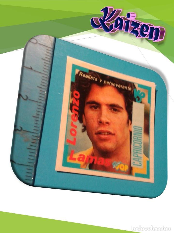 Pegatinas de colecci&oacute;n: PEGATINA. ADHESIVO. SIN PEGAR. A&Ntilde;OS 80. SUPER POP. LORENZO LAMAS