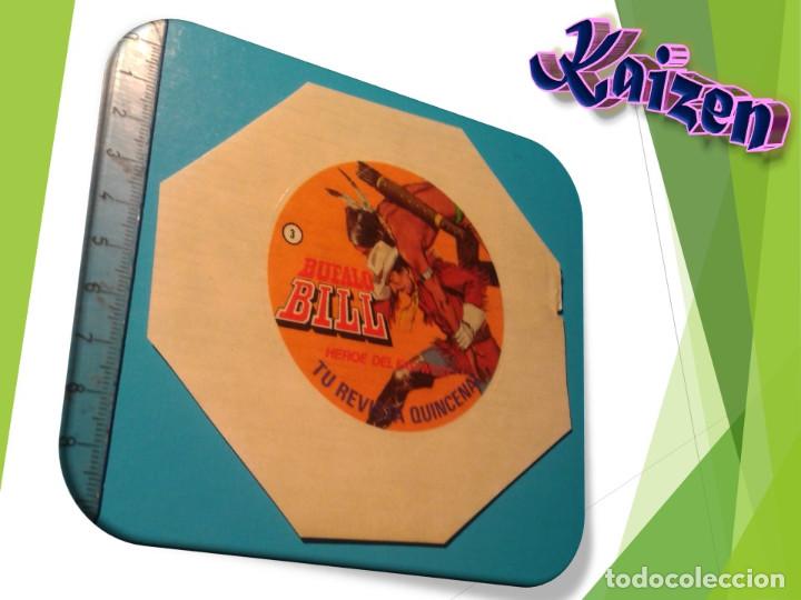 Pegatinas de colecci&oacute;n: PEGATINA DE BUFALO BILL:TU REVISTA SEMANAL. N&ordm;3 DE LA COLECCI&Oacute;N DE BRUGUERA.