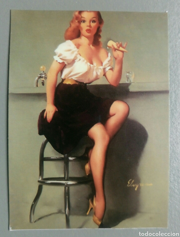 Pegatinas de colecci&oacute;n: Pegatina chica pin up vintage