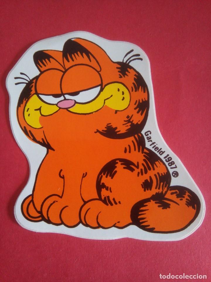 Pegatinas de colecci&oacute;n: Pegatina - Adhesivo - Stickers - Garfield - a&ntilde;o 1987