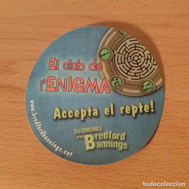 Pegatinas de colecci&oacute;n: Pegatina infantil/juvenil Merchandising libro Els enigmes d'en Bredford Bannings El club de l'enigma