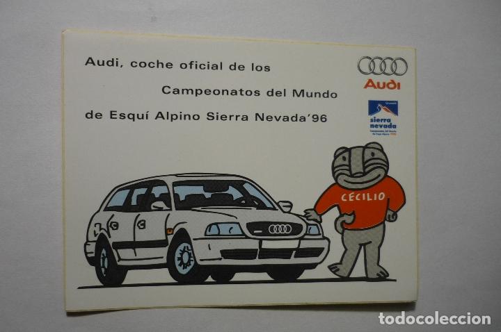 Pegatinas de colecci&oacute;n: pegatina audi - campeonatos mundo esqui -sierra nevada 96