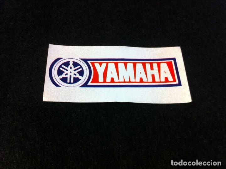 Pegatinas de colecci&oacute;n: PEGATINA ADHESIVA (YAMAHA) 7,5 x 3,5cm