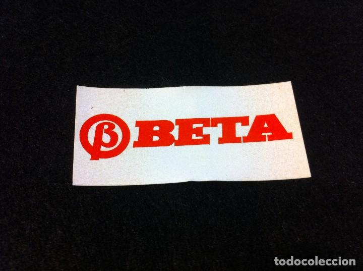 Adesivi di collezione: PEGATINA ADHESIVA (BETA)  7,5 x 3,5cm