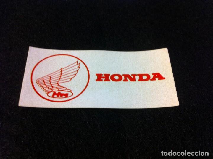 Adesivi di collezione: PEGATINA ADHESIVA (HONDA) 7,5 x 3,5cm