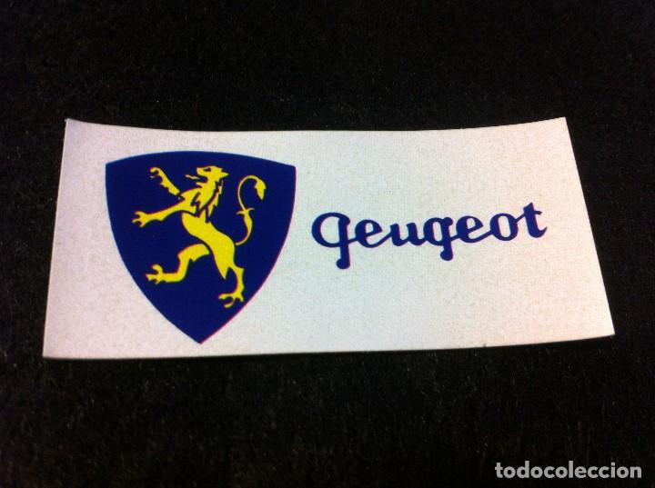Adesivi di collezione: PEGATINA ADHESIVA (PEUGEOT) 7,5 x 3,5cm