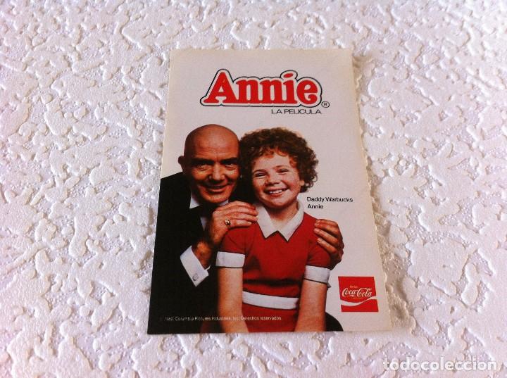 Adesivi di collezione: PEGATINA (ANNIE, LA PEL&Iacute;CULA) 1982.  MEDIDAS: 12 x 8