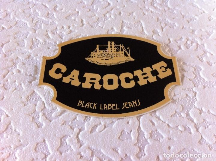 Adesivi di collezione: PEGATINA (CAROCHE. BLACK LABEL JEANS) MEDIDAS PEGATINA: 8 x 6cm