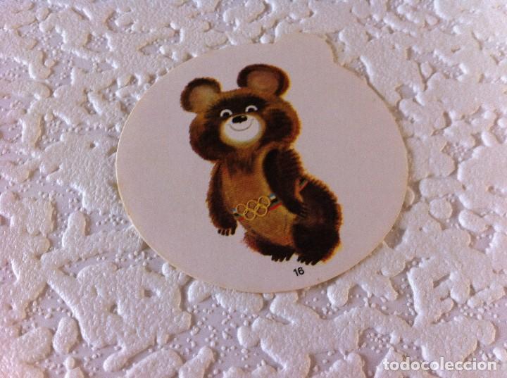 Adesivi di collezione: PEGATINA (OSO CON ANILLO OL&Iacute;MPICO) MEDIDAS : 6 cm DE DI&Aacute;METRO