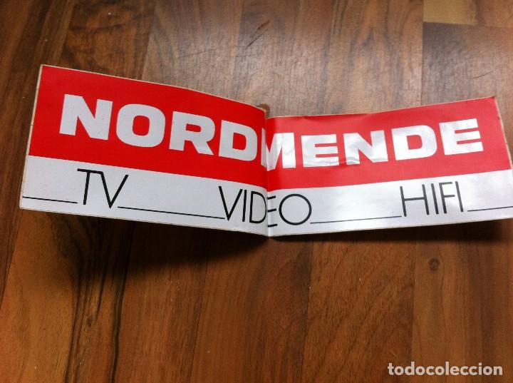 Adesivi di collezione: PEGATINA (NORDMENDE) . MEDIDAS: 29,5 x 8cm.  TV - VIDEO - HIFI