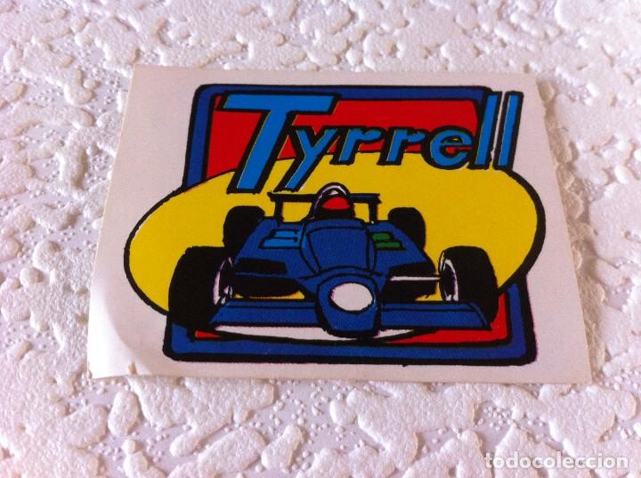 Adesivi di collezione: PEGATINA (TYRRELL)  MEDIDAS: 7,5 x 6cm.