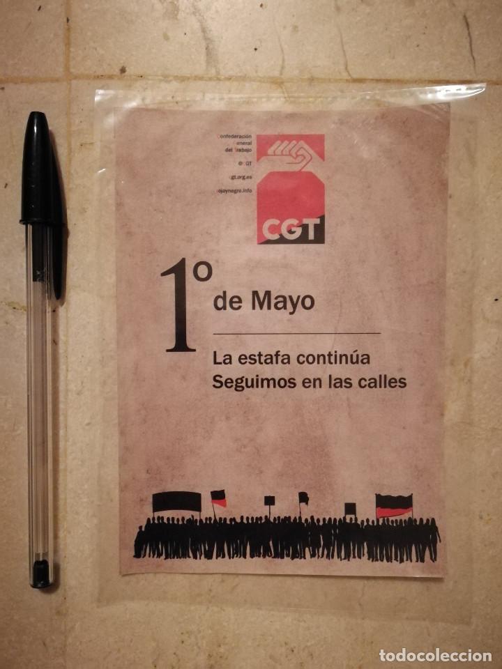 Pegatinas de colecci&oacute;n: PEGATINA ORIGINAL - CGT SINDICALISMO - CATALU&Ntilde;A - POLITICA - SINDICATO