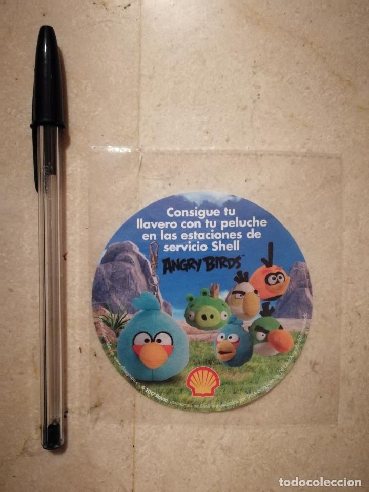 Pegatinas de colecci&oacute;n: PEGATINA ORIGINAL - ANGRY BIRDS - DIBUJOS - ANIMACION - SHELL
