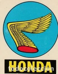 Pegatinas de colecci&oacute;n: PEGATINA ADHESIVO - PUBLICIDAD - HONDA - 6 x 7,5 cm