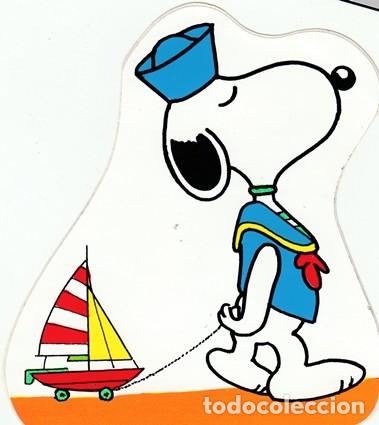 Pegatinas de colecci&oacute;n: ADHESIVO - PEGATINA - DIBUJO - SNOOPY - MARINO - 11 x 12 cm APROXIMADAMENT