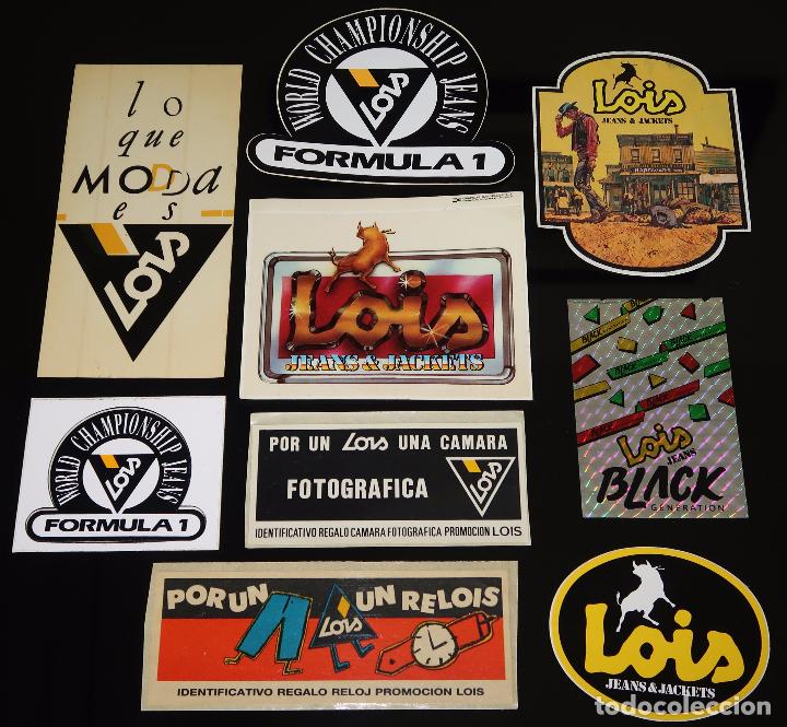 Pegatinas de colecci&oacute;n: Lote pegatinas vaqueros - Lois - Foto 1
