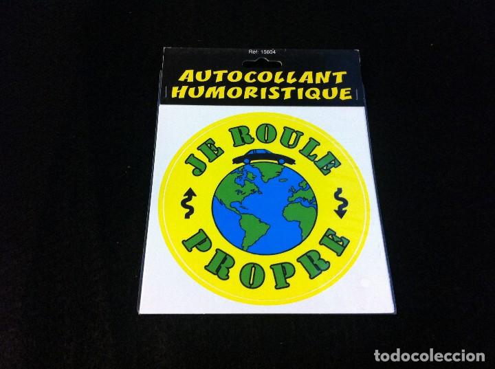 Pegatinas de colecci&oacute;n: PEGATINA HUMOR&Iacute;STICA PARA COCHE. STICKERS. AUTOCOLLANT HUMORISTIQUE.  NUEVO