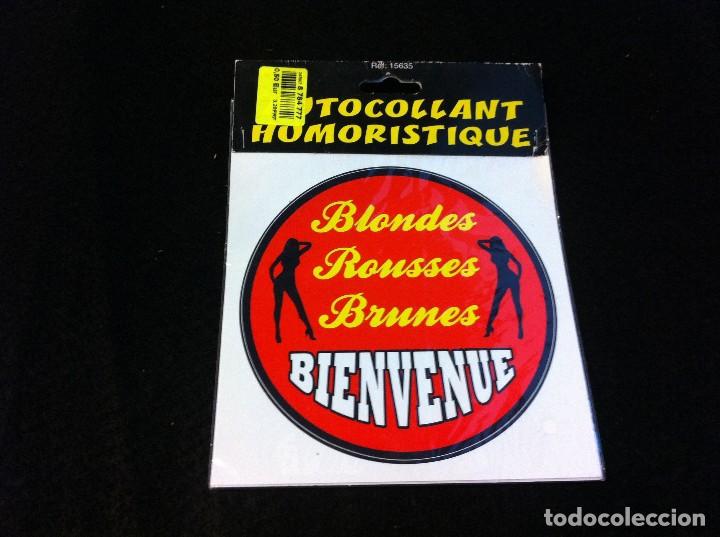 Adesivi di collezione: PEGATINA HUMOR&Iacute;STICA PARA COCHE. STICKERS. AUTOCOLLANT HUMORISTIQUE. NUEVO