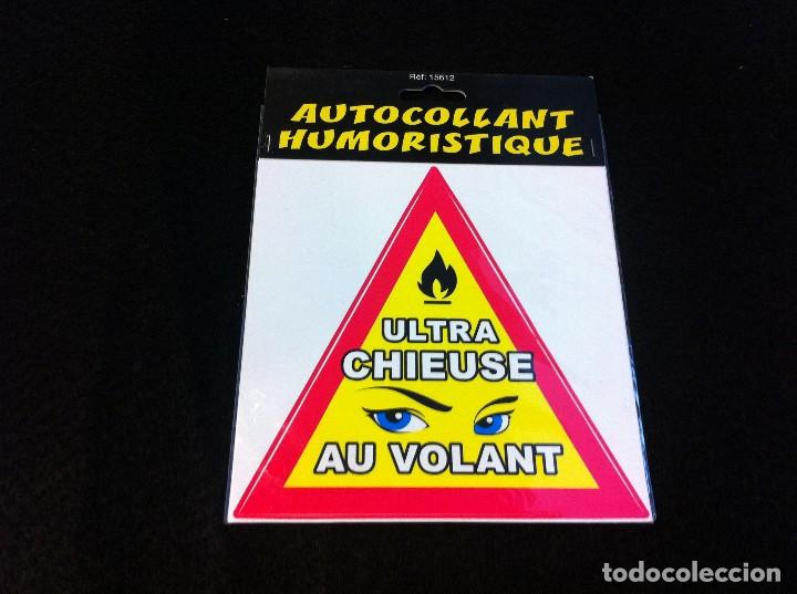 Pegatinas de colecci&oacute;n: PEGATINA HUMOR&Iacute;STICA PARA COCHE. STICKERS. AUTOCOLLANT HUMORISTIQUE.  NUEVO
