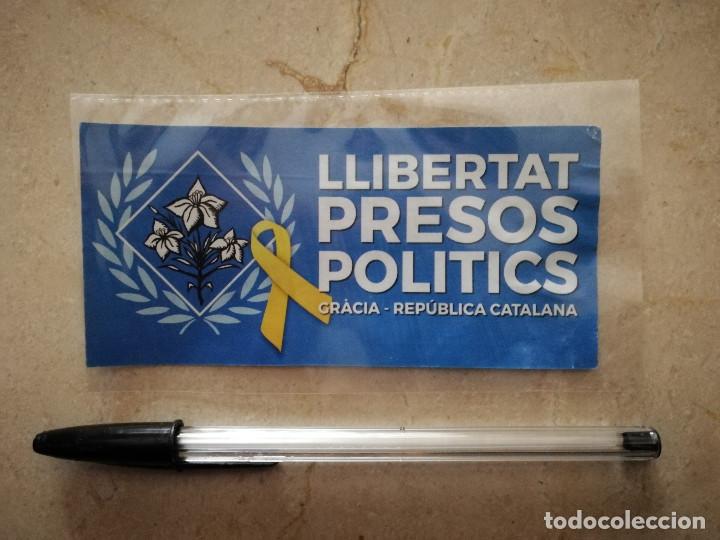 Pegatinas de colecci&oacute;n: PEGATINA ORIGINAL - LIBERTAD PRESOS REPUBLICA - CATALU&Ntilde;A - POLITICA - INDEPENDENTISMO