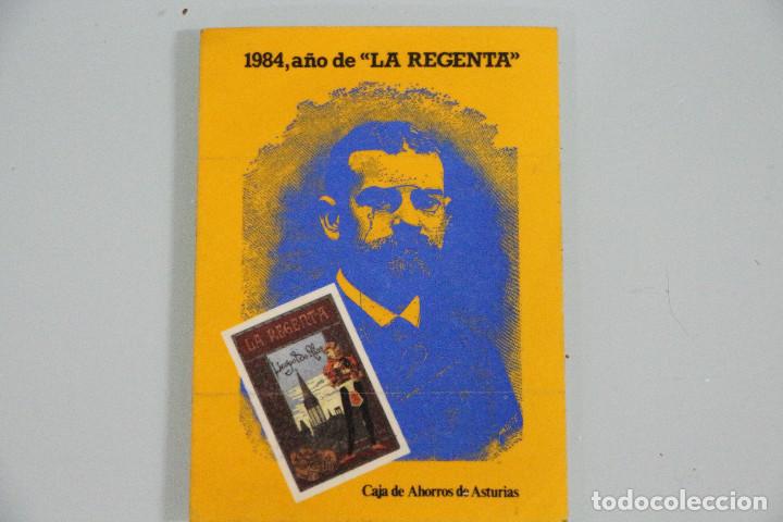 Pegatinas de colecci&oacute;n: La regenta 1984 CAJA DE AHORROS DE ASTURIAS