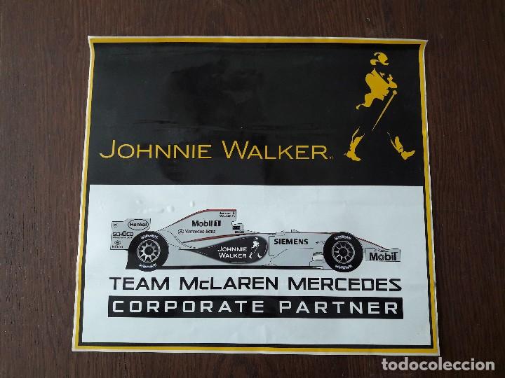 Pegatinas de colecci&oacute;n: pegatina de publicidad de Johnnie Walker