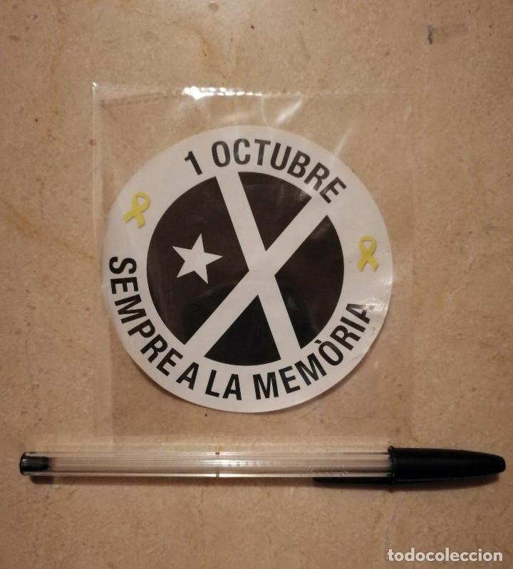 Pegatinas de colecci&oacute;n: PEGATINA ORIGINAL - 1 OCTUBRE ESTADO CATALAN - CATALU&Ntilde;A - POLITICA - INDEPENDENTISMO