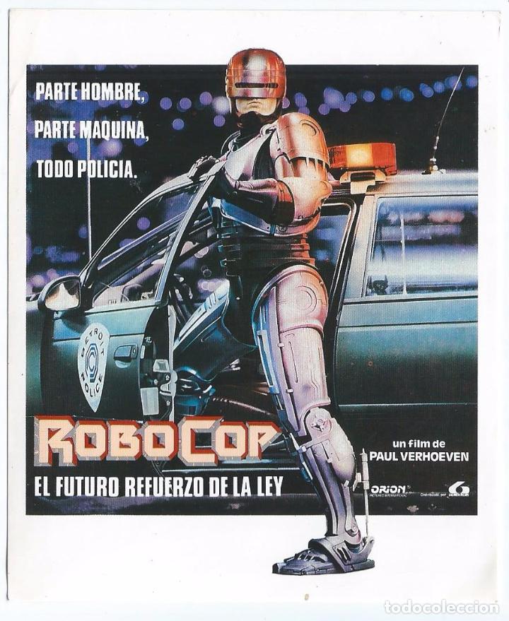 Pegatinas de colecci&oacute;n: Pegatina Robocop - El futuro refuerzo de la ley