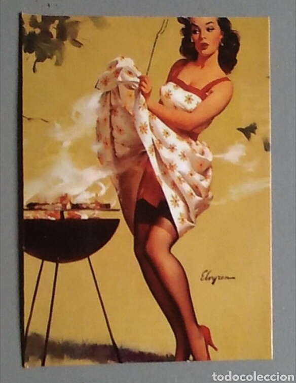 Pegatinas de colecci&oacute;n: Pegatina chica pin up vintage