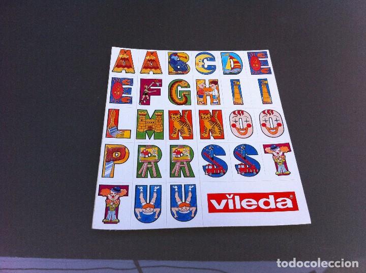 Adesivi di collezione: PEGATINAS-ADHESIVOS VILEDA. MEDIDAS: 13,5 x 11,5cm