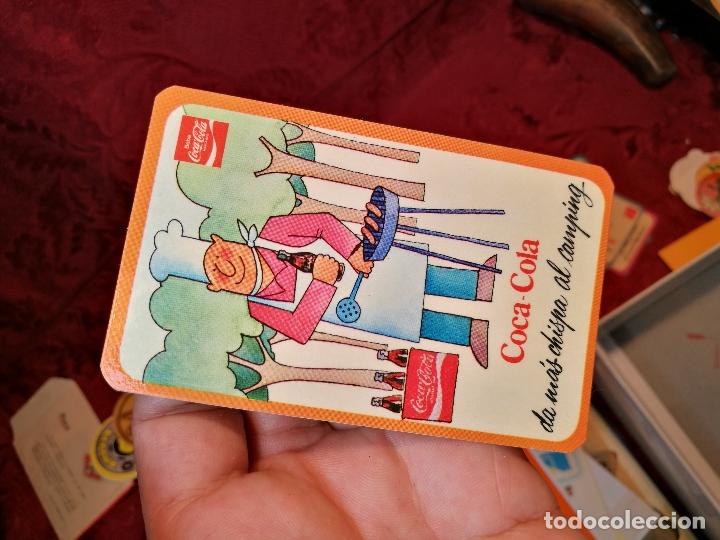 Sammlung von Aufklebern: ANTIGUA PEGATINA ADHESIVO stiker COCA-COLA DA MAS CHISPA CAMPING- ORIGINAL A&Ntilde;OS 70 - p.p.80&acute;s