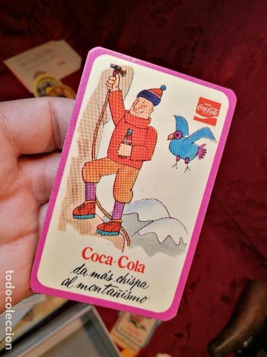 Sammlung von Aufklebern: ANTIGUA PEGATINA ADHESIVO stiker COCA-COLA DA MAS CHISPA MONTA&Ntilde;ISMO ORIGINAL A&Ntilde;OS 70 - p.p.80&acute;s