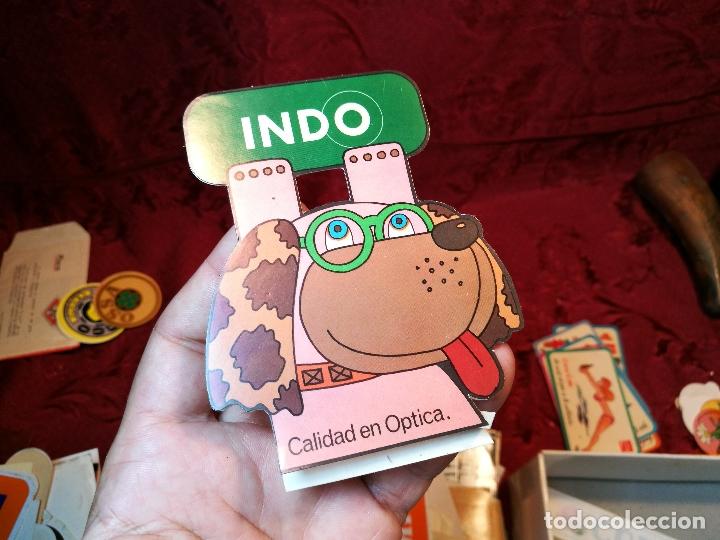 Sammlung von Aufklebern: ANTIGUA PEGATINA ADHESIVO stiker INDO CALIDAD OPTICA..GAFAS ORIGINAL A&Ntilde;OS 70 - p.p.80&acute;s