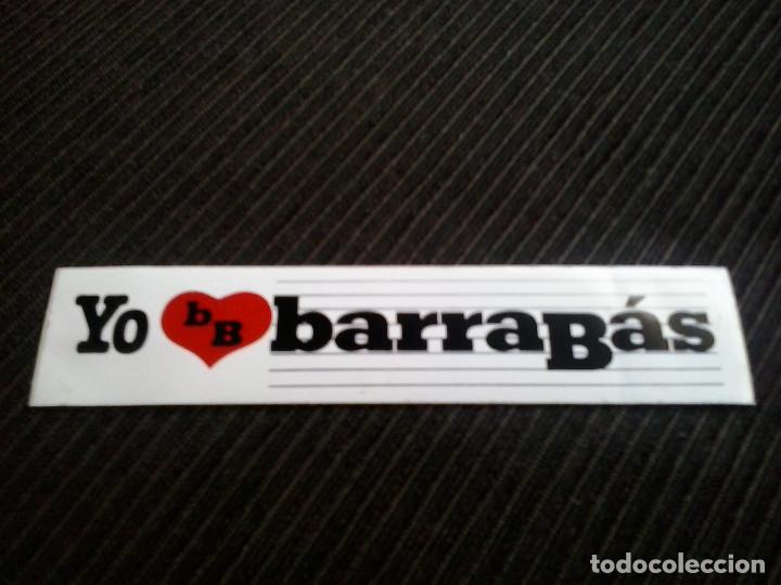 Pegatinas de colecci&oacute;n: PEGATINA DISCOTECA BARRABAS - Foto 1