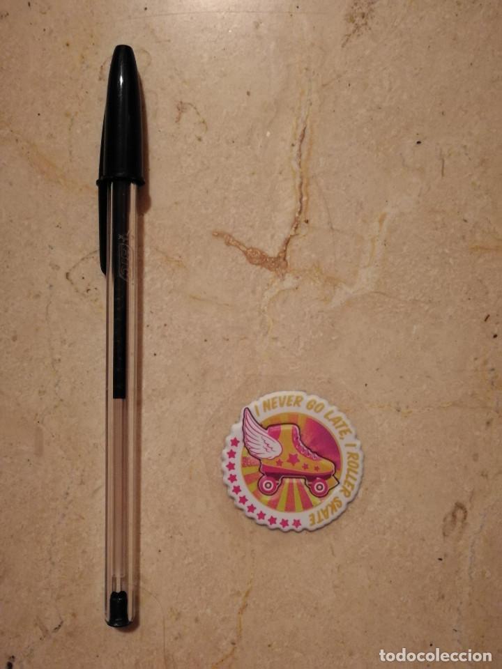 Pegatinas de colecci&oacute;n: PEGATINA EN RELIEVE DE GOMA - ROLLER SKATE - ALBUM - PATIN