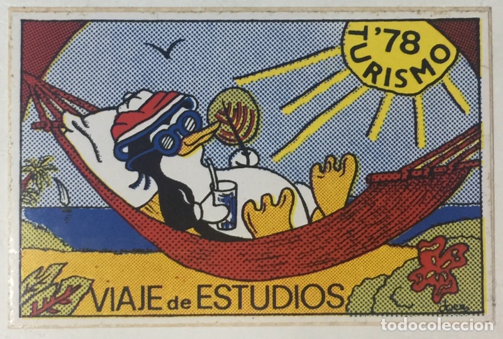 Adesivi di collezione: Pegatina Viaje de Estudios 1978 - Turismo