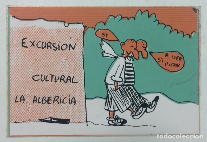 Adesivi di collezione: Pegatina Viaje de Estudios - Excursi&oacute;n Cultural -La Albericia Santander - Serigraf&iacute;a Serisan A&ntilde;os 70