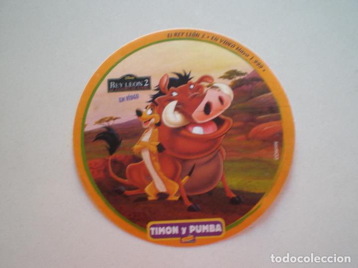 Pegatinas de colecci&oacute;n: REY LEON 2 EN VIDEO PEGATINA EL CASERIO 1999 // TIMON Y PUMBA DISNEY