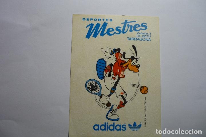 Pegatinas de colecci&oacute;n: pegatina disney goofey tenista adidas deportes mestres tarragona