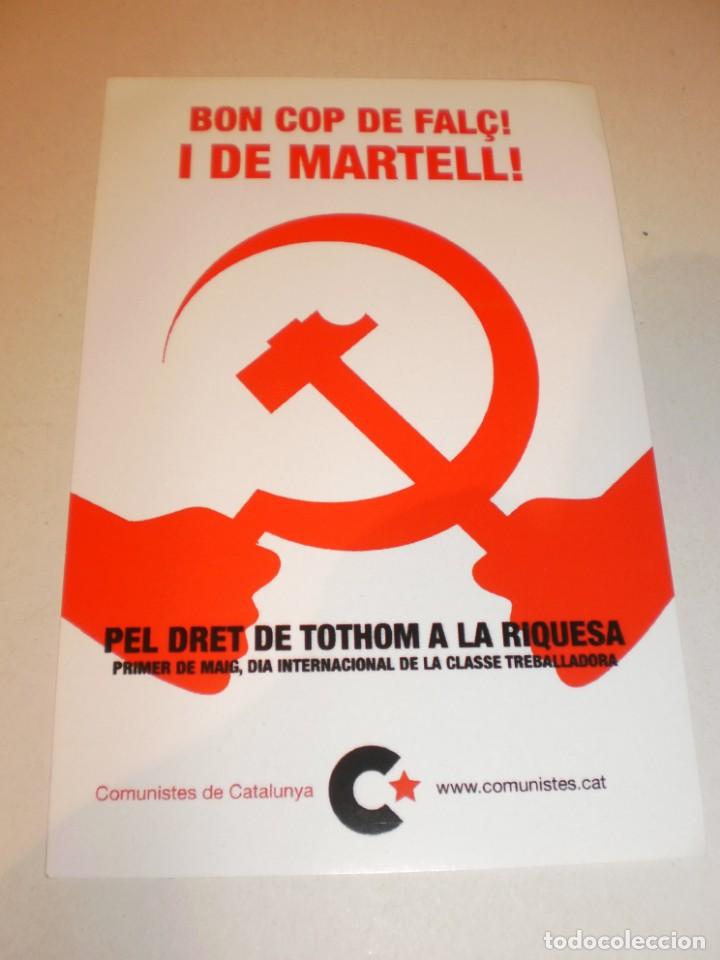 Autocolantes de cole&ccedil;&atilde;o: pegatina, pegatinas, adhesivo, adhesivos comunistes de catalunya (pcc-psuc viu) 2017