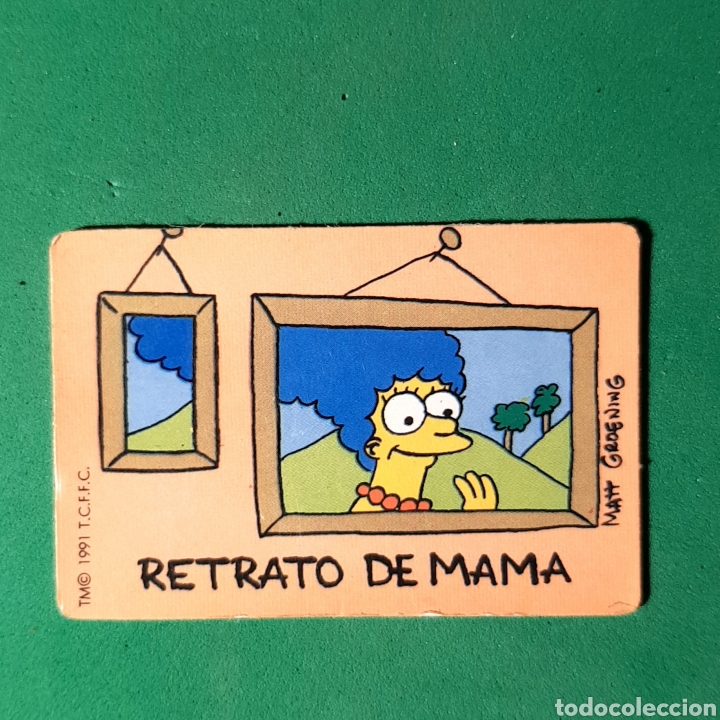Pegatinas de colecci&oacute;n: (C-15) CROMO BOLLYCAO - COLECCI&Oacute;N 1991 - THE SIMPSONS