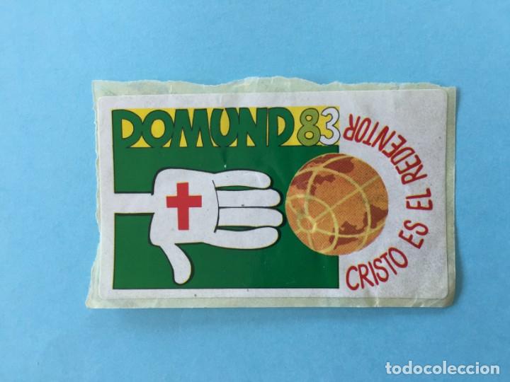 Collection stickers: PEGATINA DOMUND 83 CRISTO ES EL REDENTOR _LEY169