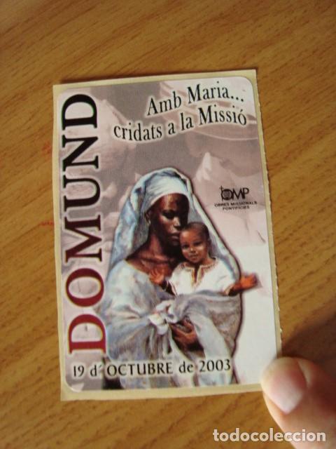Pegatinas de colecci&oacute;n: Pegatina domund - Foto 1