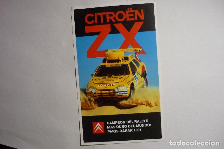 Pegatinas de colecci&oacute;n: PEGATINA CITROEN ZX - PARIS DAKAR 1991