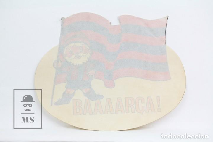 Pegatinas de colecci&oacute;n: Pegatina /Adhesivo Publicitaria - Bar&ccedil;a Bandera - Avi Del Bar&ccedil;a - A&ntilde;os 70/80 - Gran Formato