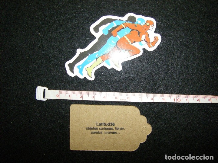 Pegatinas de colecci&oacute;n: pegatina superheroes flash - Foto 1